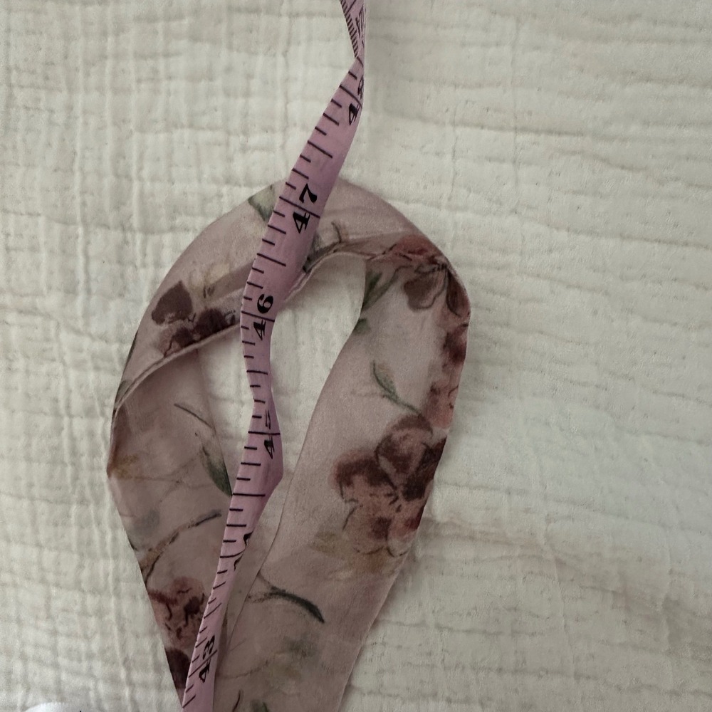Lulus Marvelously Darling‎ Mauve Floral Organza Tiered Backless Midi Dress NWT S - Picture 10 of 13